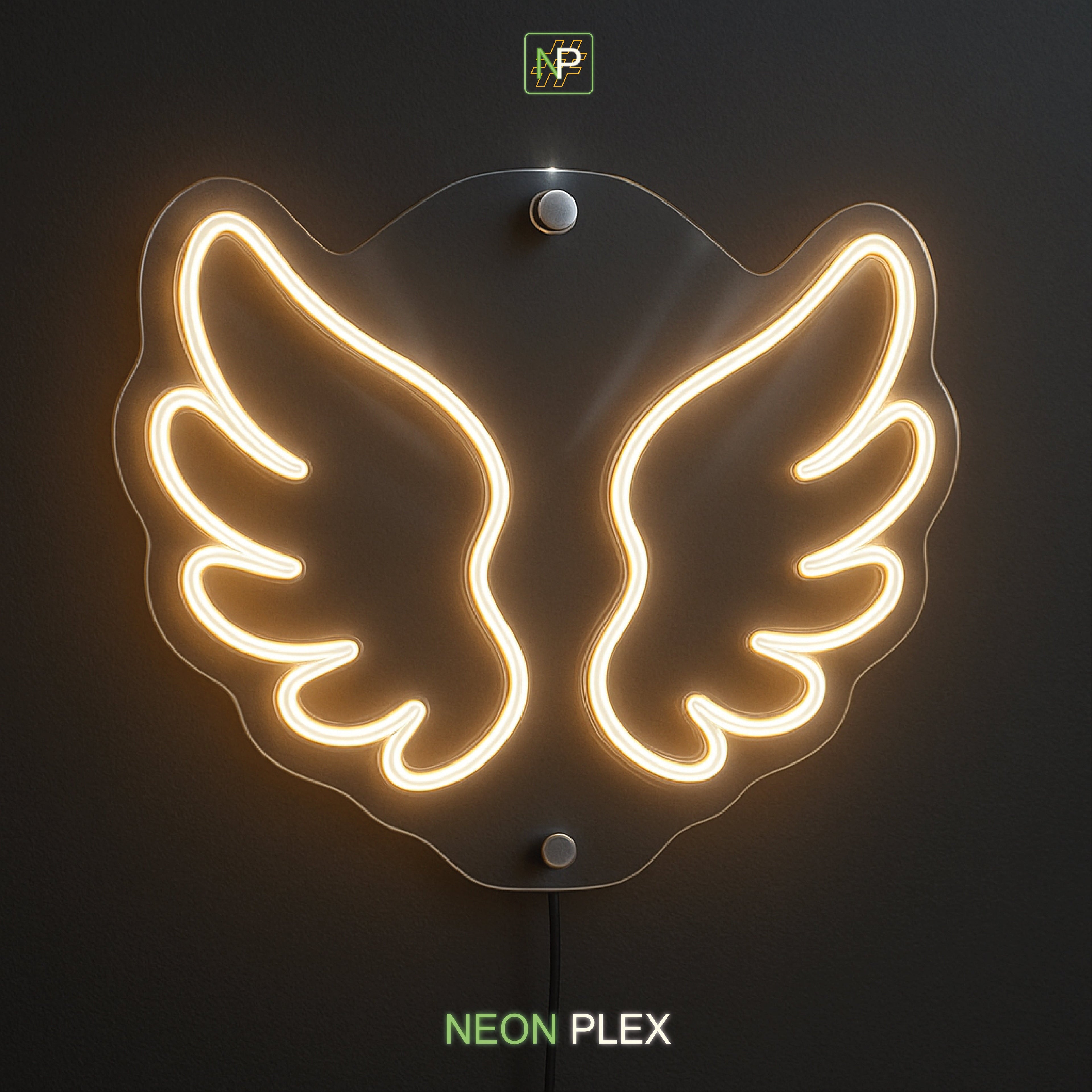 Neon Flex Ali dell'angelo