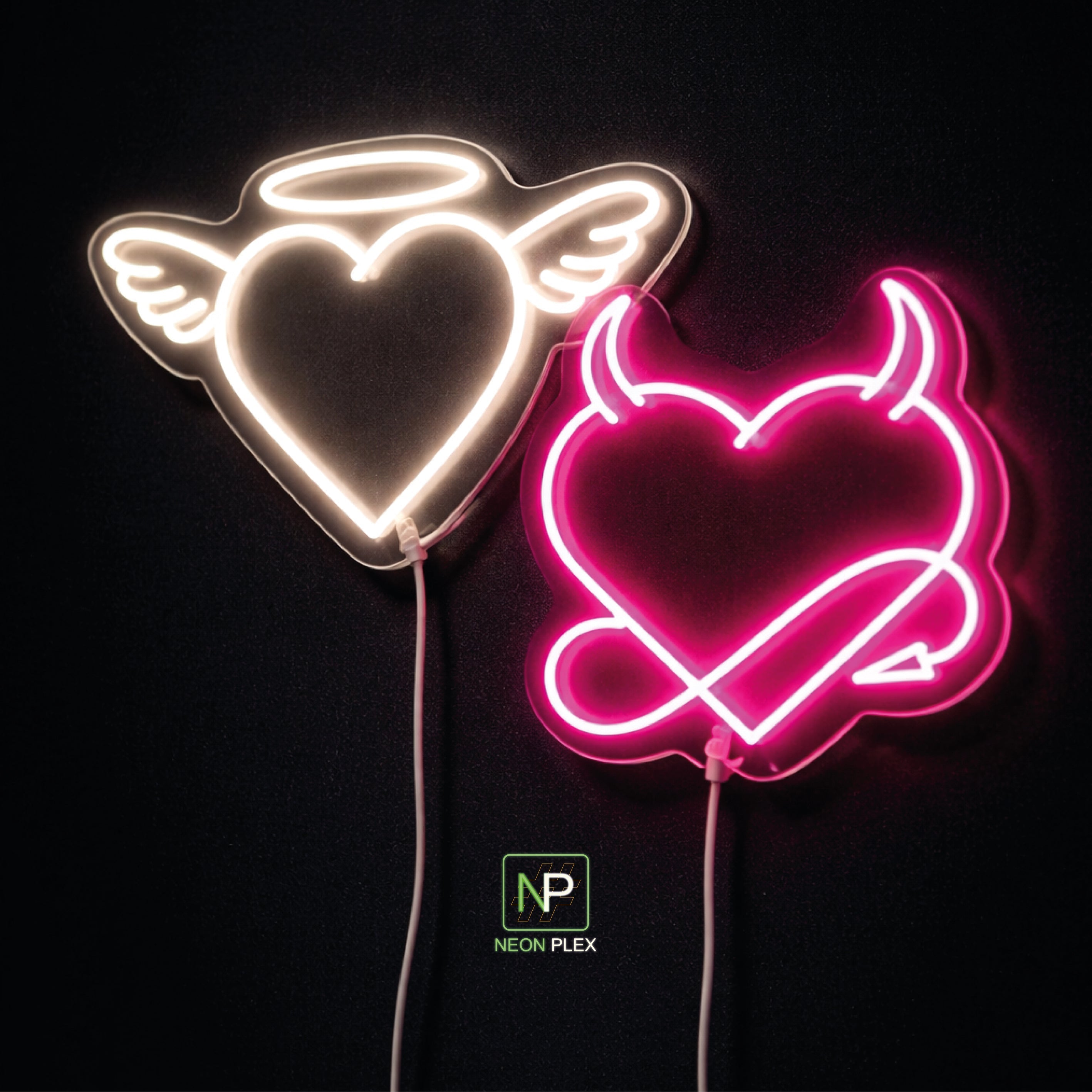 Neon Flex Angelo e Demone