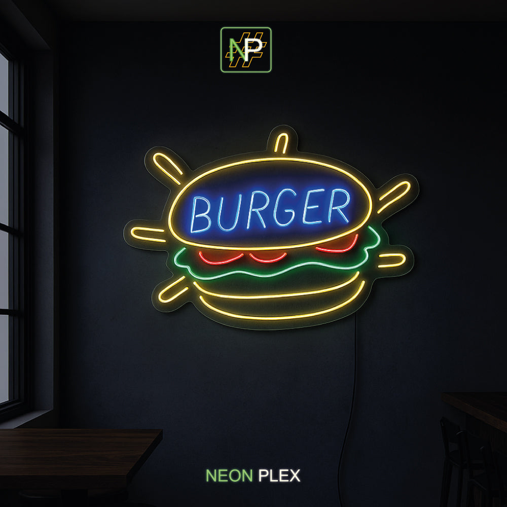 Neon Flex Burger