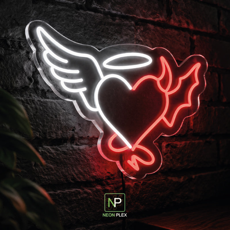 Neon Flex Cuore Ribelle