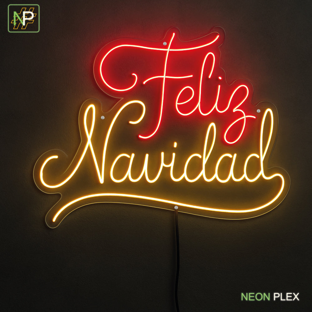 Neon Flex Feliz Navidad