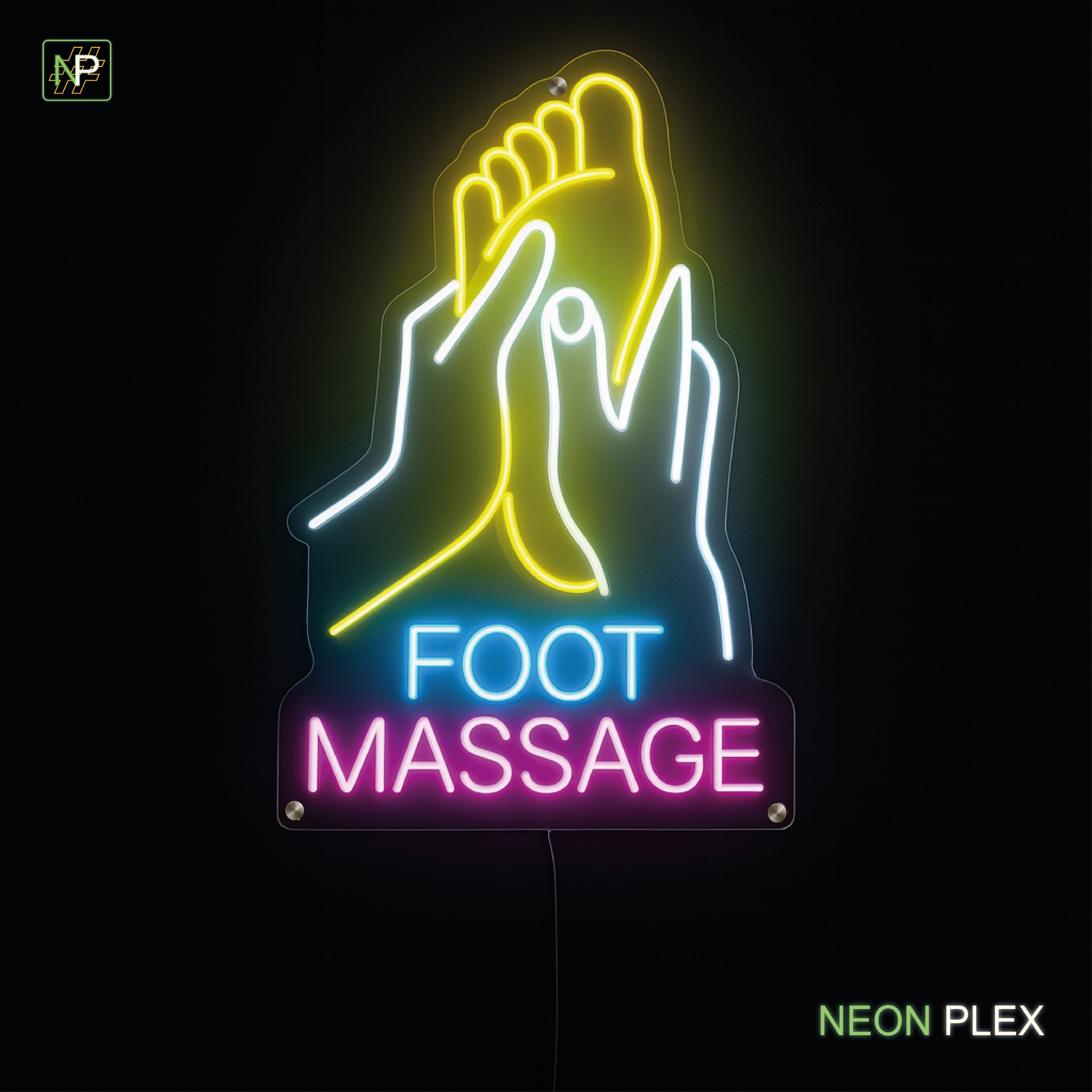 Neon Flex Foot Massage