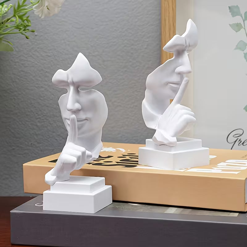 masques de personnages abstraits 3D