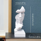 masques de personnages abstraits 3D